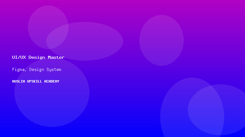 UI/UX Design & Design Thinking